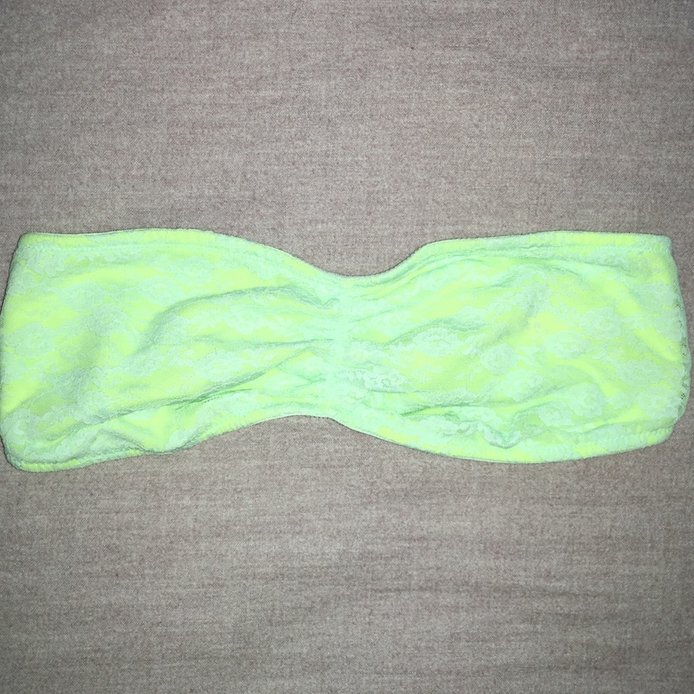 PINK Lace Bandeau